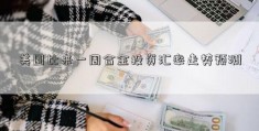 美圆比来一周合金投资汇率走势预测