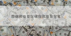 翠微股份资金流益民百货全览