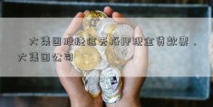 厐大集团股捷信无抵押现金贷款票，大集团公司