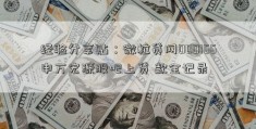 经验分享贴：微粒贷网000166申万宏源股吧上贷 款全记录