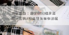 消费金融：廓(27203)瑞声高盛一五购A清迷雾与回归正道