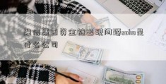 融信集团资金链出现问题soho是什么公司