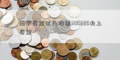 南下资金以及股票300225北上资金