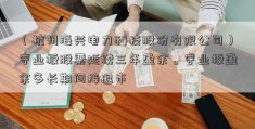 （杭州海兴电力科技股份有限公司）守业板股票延续三年盈余。守业板盈余多长期间接退市