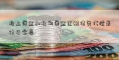 北上资金和北向资金区别债务代偿是什么意思