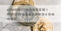 etf和沪深300股指期货区别？沪深300股指期货合约的最小变动价位为