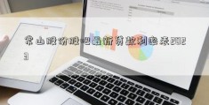 常山股份股吧最新贷款利率表2023