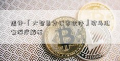 热评-「大智慧分析家软件」沈马组合深度解析