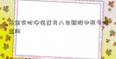 基金实时净值蒲月八日新股中签号码查问