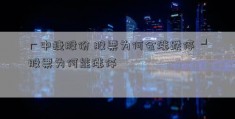 ┏中捷股份 股票为何会涨跌停 ┛股票为何能涨停