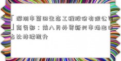 「深圳市芭田生态工程股份有限公司」商务部：前八月外贸新兴市场出口占比持续提升